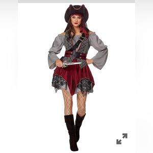 Adult Castaway Cutie Pirate Costume - The Signature Collection
